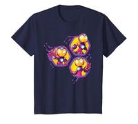 Marvel Iron Man And His Awesome Friends Ironheart Trio Maglietta, Bambini, Navy, 3 Anni