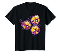 Marvel Iron Man And His Awesome Friends Ironheart Trio Maglietta, Bambini, Nero, 3 Anni