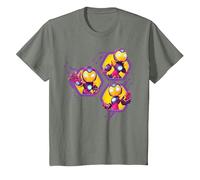 Marvel Iron Man And His Awesome Friends Ironheart Trio Maglietta, Bambini, Verde Militare mélange, 10 Anni