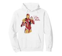 Marvel Iron Man Avengers Endgame Quote I A m Iron Man Felpa con Cappuccio