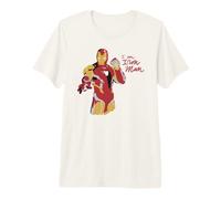 Marvel Iron Man Avengers Endgame Quote I A m Iron Man Maglietta Premium