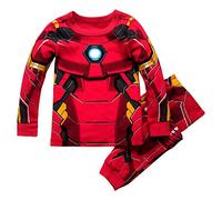 Marvel Iron Man Costume PJ PALS for Boys, Size 10