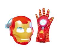 Hasbro Marvel, Iron Man e i suoi fantastici amici, set per roleplay High-Tech Hero, maschera e guanto