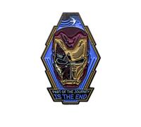 Marvel Iron Man Maschera Accendi Luce Spilla Pin Multicolore One Size