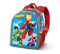 Marvel Iron Man Tech-Zainetto 3D Elite, Blu, 25 x 30 cm, Capacità 7 L