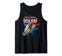 Marvel Iron Man The Invincible Iron Man Classic Art Vintage Canotta