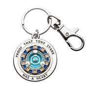 Marvel Iron Man Tony Ha Un Cuore Portachiavi In Metallo 3D