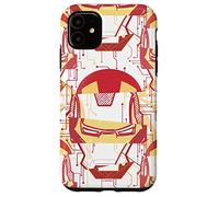 Marvel Iron Man Tony Stark - Casco impiombato Custodia per iPhone 11
