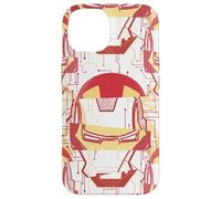 Marvel Iron Man Tony Stark - Casco impiombato Custodia per iPhone 14