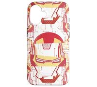 Marvel Iron Man Tony Stark - Casco impiombato Custodia per iPhone 16