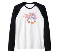 Marvel Jeff The Land Shark Fin-Tastic Spring Easter Bunny Maglia con Maniche Raglan