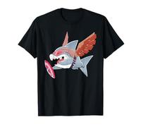 Marvel Jeff The Land Shark in Captain America Costume Maglietta