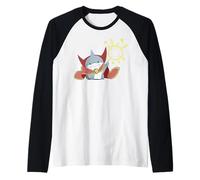 Marvel Jeff The Land Shark in Doctor Strange Costume Maglia con Maniche Raglan