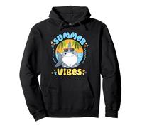 Marvel Jeff The Land Shark Summer Vibes Beach Vacation Felpa con Cappuccio