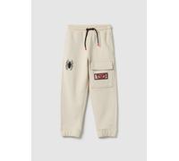 MARVEL, Jogger Beige Da Bambino In Misto Cotone Regular Fit Con Logo Spiderman, Beige, Taglia: 6-7