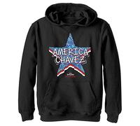Marvel Kids' Dr. Strange Star Chavez Youth Pullover Hoodie, Black, X-Large