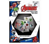 Marvel - Kit di 33 Adesivi Avengers, TS7404, Multicolore