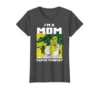 Marvel La Festa della Mamma She-Hulk Is A Mom Maglietta, Donna, Grigio Scuro, M