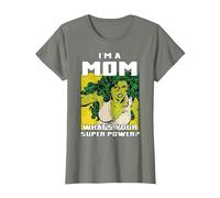 Marvel La Festa della Mamma She-Hulk Is A Mom Maglietta, Donna, Verde Militare mélange, M