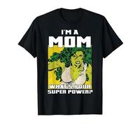 Marvel La Festa della Mamma She-Hulk Is A Mom Maglietta, Uomo, Nero, 4XL