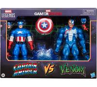 Marvel legends gamerverse Captain America vs Venom Hasbro