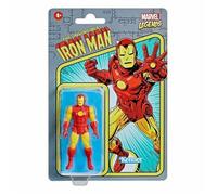 Marvel Legends Retro Collection IRON MAN Action Figure 10cm Articolato Replica K