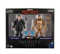 Hasbro Marvel Legends Series 6-inch Happy Hogan and Iron Man Mark 21 Action Figure 2 Pack