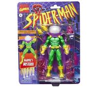 Marvel Legends Series Marvel's Mysterio, Retro Spider-Man Collectible Action Figure da 6 pollici