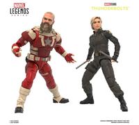Marvel Legends Series Thunderbolts: YELENA BELOVA & RED GUARDIAN - Hasbro