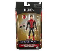 Marvel Legends Series Upgraded Suit Spider-Man Unmasked No Way Home 6-inch Action Figure Premium Design