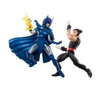 Hasbro Marvel Legends Series, Wolverine e Psylocke, confezione con 2 action figure collezionabili per adulti da 15 cm, 50° anniversario della Marvel Comics