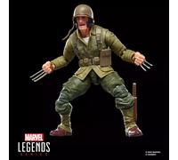 Hasbro Marvel Legends Series - Wolverine (WWII Logan), action figure ispirata ai fumetti degli X-Men