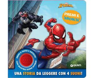 Marvel Libri GNTW0102A Spider-Man - Premi e Ascolta