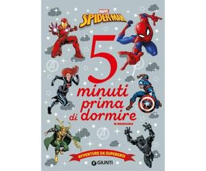 Marvel Libri GNTW0803A 5 Minuti Prima di Dormire - Spider-Man: Avventure da Supe