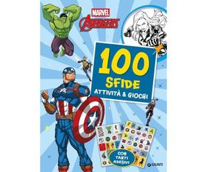 Marvel Libri GNTW1088A Avengers - 100 Sfide Attività e Giochi
