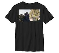 Marvel Likeness WandaVision The Witch Boy's Premium Solid Crew Tee, Black, Youth Large