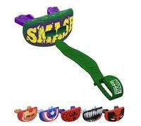 Marvel Lip Protector Adulti e Junior paradenti per Football americano, lacrosse (Hulk)