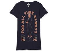 Marvel Little, Big Loki Space Lizards Girls Short Sleeve Tee Shirt Navy Blue, Large, Blu Navy, L