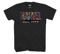 Marvel Logo Completo Di Fumetti Dal 1939 T-Shirt