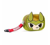 Marvel Loki Chibi-Portamonete Pill, Dorato, 12 x 8.5 cm