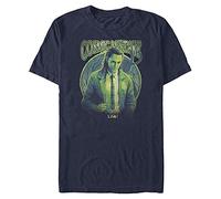 Marvel Loki-Cosmicalloki Wrong Organic Short Sleeve T-Shirt, Blu Navy, XL Unisex-Adulto