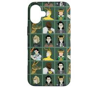 Marvel Loki Variants - Griglia per personaggi, colore: Verde Custodia per iPhone 16 Plus