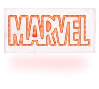 Paladone Led Neon Style Marvel Logo 15x30 Cm Lamp Trasparente