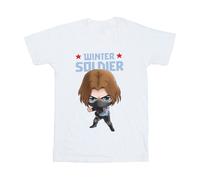 Marvel Maglietta Ampia Bucky Cartone Animato Donna (BI40750)