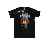 Marvel Maglietta Ampia Bucky Cartone Animato Donna (BI40750)