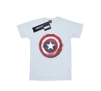 Marvel Maglietta Ampia Capitano America Scudo Antischizzi Donna (BI40046)