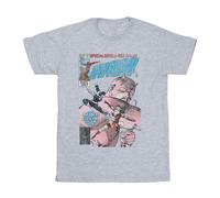 Marvel Maglietta Ampia Daredevil Contro Elektra Effetto invecchiato (BI39726)