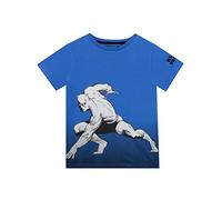 Marvel Maglietta Black Panther per Ragazzi Top a Maniche Corte per Bambini Blu 9-10 Anni