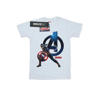 Marvel Maglietta Capitano America Posa Ragazzi (BI7481)
