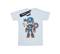 Marvel Maglietta Capitano America Schizzo Ragazzi (BI30238)